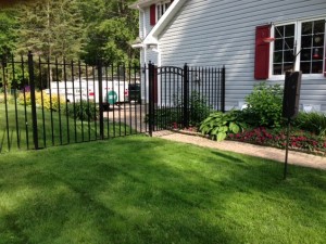Sonoma Garden Gate and Arrow Fence Panel